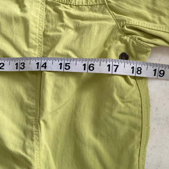 Eddie Bauer Lime Green Travex Windbreaker - Picture 6 of 9